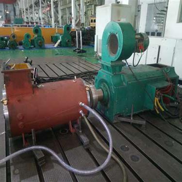 客户某泵站配套电机YJ272A1-225KW做型式试验