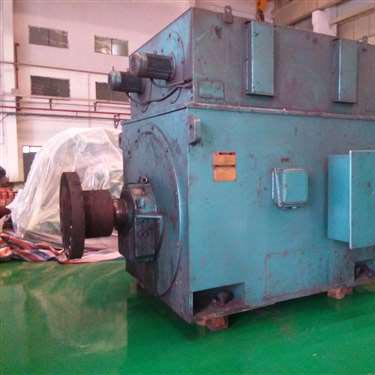 山西某钢厂YRKS800-12-10KV-1600KW电机振动修复